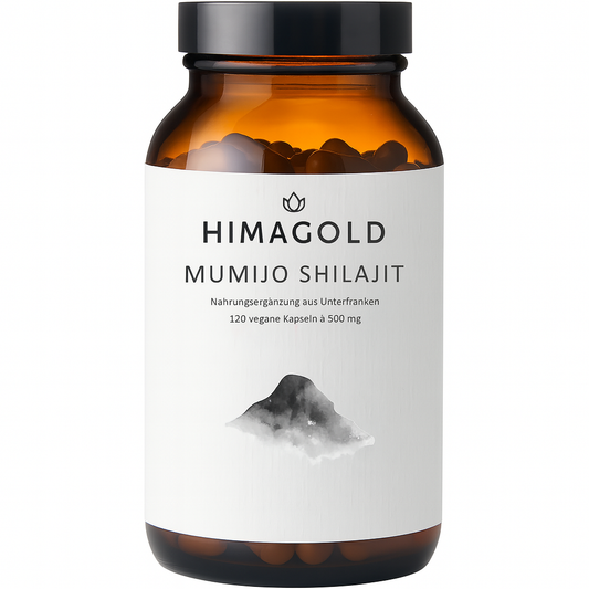 Himagold Shilajit Kapseln – Natürliches Superfood aus dem Himalaya