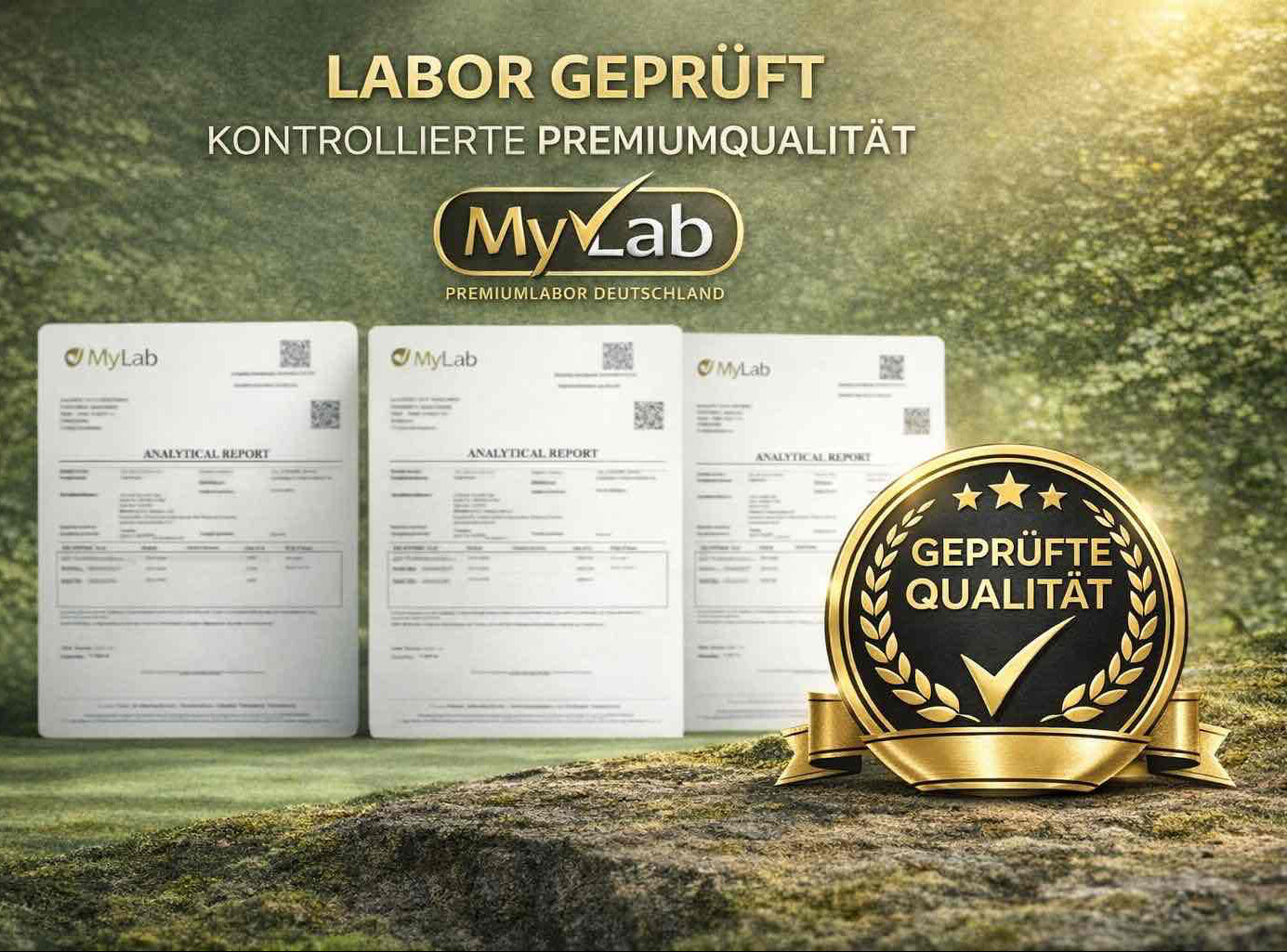 Laborgeprüfte Qualität für maximale Sicherheit